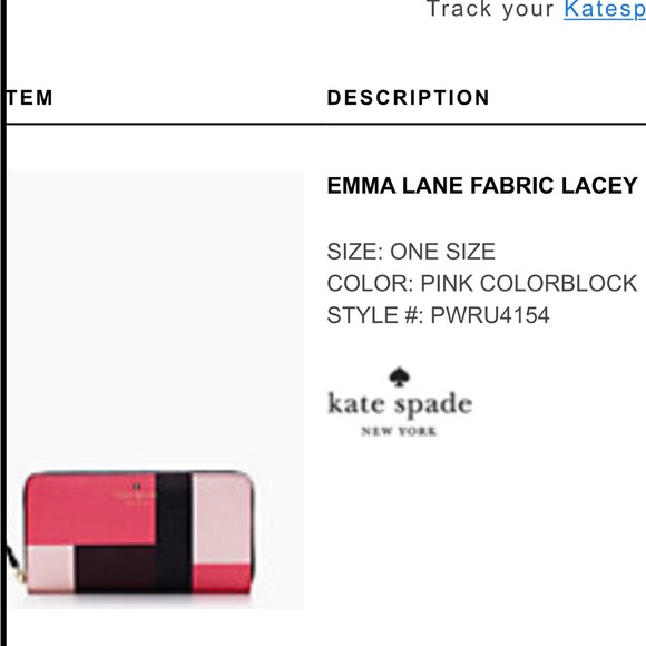 Kate spade wallet (brand new)! - Picture 7 of 8